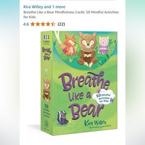 Breathe Like A Bear Mindfulness Cards: 50 Mindful Activities for Kids